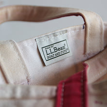 画像をギャラリービューアに読み込む, VINTAGE "L.L.BEAN" PAINTING CANVAS TOTE