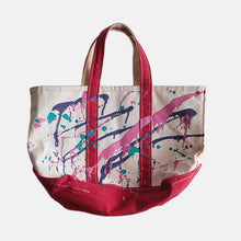 画像をギャラリービューアに読み込む, VINTAGE "L.L.BEAN" PAINTING CANVAS TOTE