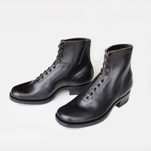 Load image into Gallery viewer, "CLINCH" MILNE BOOTS (TOP NOTCH HORSEHIDE / BLACK)