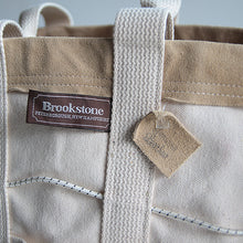 画像をギャラリービューアに読み込む, N.O.S 1980's "BROOKSTONE" CANVAS TOTE BAG