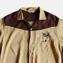 Load image into Gallery viewer, 1960's "CROWN PRINCE" RAYON BOX SHIRT (SZ MEDIUM / GOOD COLLOR)