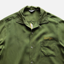 Load image into Gallery viewer, 1950's~ "MR.JOEL CALIFORNIA" RAYON BOWLING SHIRT (SZ LARGE / GOOD CONDITION)