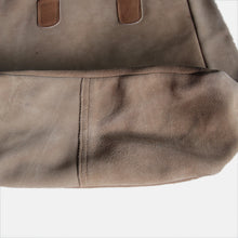 画像をギャラリービューアに読み込む, 1980's "BROOKSTONE" SUEDE LEATHER TOTE MINT CINDITION