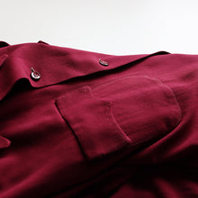 Load image into Gallery viewer, 1950's GABARDINE L/S SHIRT (SZ MEDIUM / MINT CONDITION)