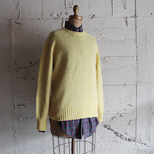 画像をギャラリービューアに読み込む, 1980's "BROOKS BROTHERS" SHETLAND WOOL SWEATER (LARGE)