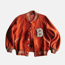 Load image into Gallery viewer, 1950's "C&S" ATHLETIC BUTTON JACKET (LARGE)