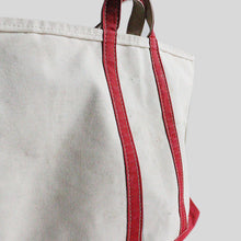 Load image into Gallery viewer, 1980's "L.L.BEAN" CANVAS TOTE BAG (SZ LARGE / SHORT HANDLE)