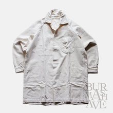 Load image into Gallery viewer, 1960's FRENCH WORK BUTCHER SMOCK (SZ UNISEX / DEADSTOCK→ONE WASH)