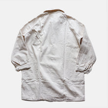 Load image into Gallery viewer, 1960's FRENCH WORK BUTCHER SMOCK (SZ UNISEX / DEADSTOCK→ONE WASH)