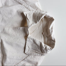 Load image into Gallery viewer, 1960's FRENCH WORK BUTCHER SMOCK (SZ UNISEX / DEADSTOCK→ONE WASH)