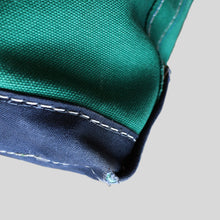 画像をギャラリービューアに読み込む, 1980's "L.L.BEAN" DELUXE TOTE (SZ MEDIUM / GREEN×NAVY / GOOD CONDITION)