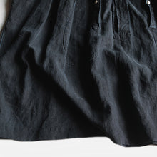 Load image into Gallery viewer, ANTIQUE FRENCH INDIGO LINEN SMOCK (UNISEX)