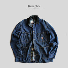 Load image into Gallery viewer, ~1950's "TUFNUT" DENIM COVERALL (SZ ABOUT36 / GOOD CONDITION)