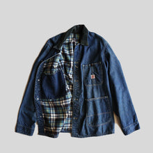 Load image into Gallery viewer, ~1950's "TUFNUT" DENIM COVERALL (SZ ABOUT36 / GOOD CONDITION)