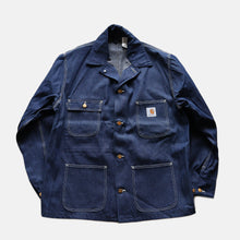 Load image into Gallery viewer, 1990's "CARHARTT" DENIM COVERALL (SZ 44 / DEADSTOCK)