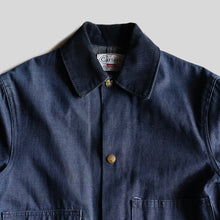 Load image into Gallery viewer, 1960's "CARTERS" DENIM COVERALL (SZ ABOUT 34-36 / MINT CONDITION)