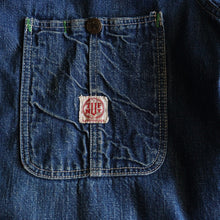Load image into Gallery viewer, ~1950's "TUFNUT" DENIM COVERALL (SZ ABOUT36 / GOOD CONDITION)