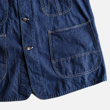 Load image into Gallery viewer, ~1950's "PAYDAY" DENIM CHORE JACKET (SZ ABOUT 40 / GOOD CONDITION)