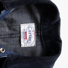 Load image into Gallery viewer, 1960's "CARTERS" DENIM COVERALL (SZ ABOUT 34-36 / MINT CONDITION)