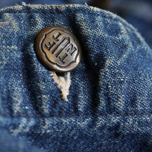 Load image into Gallery viewer, ~1950's "TUFNUT" DENIM COVERALL (SZ ABOUT36 / GOOD CONDITION)