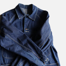 Load image into Gallery viewer, ~1950's "PAYDAY" DENIM CHORE JACKET (SZ ABOUT 40 / GOOD CONDITION)