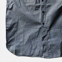 Load image into Gallery viewer, 1930's~ "MODEL SHIRT" HEAVY OZ WORK CHAMBRAY SHIRT (SZ 16 / SPECIAL DETAIL / DEADSTOCK)