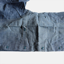 Load image into Gallery viewer, DEAD STOCK 1940's "U.S.N" COTTON CHAMBRAY L/S SHIRT (SZ 14H)