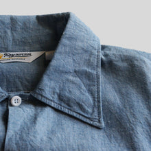 Load image into Gallery viewer, 1970's "KEY IMPERIAL" COTTON CHAMBRAY SHIRT (SZ ABOUT XL / DEADSTOCK)