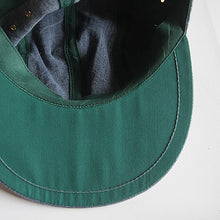 Load image into Gallery viewer, 1980's "EDDIE BAUER" CHAMBRAY LONGER BILL CAP (SZ L-XL) MINT CONDITION