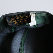 画像をギャラリービューアに読み込む, 1990's "EDDIE BAUER" LONGBILL CAMBRAY CAP (SZ XL / USED CONDITION)