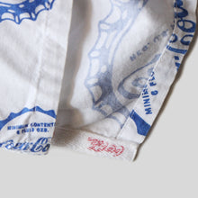 Load image into Gallery viewer, ”COCA COLA" OPEN COLLAR COTTON BOX SHIRT (SZ LARGE / OFICIAL WEAR / AROUND 1980's)