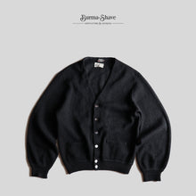 画像をギャラリービューアに読み込む, 1960's "JOSEPH HORN CO." WOOL CARDIGAN (BIG SIZE / BLACK / GOOD CONDITION)