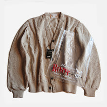 画像をギャラリービューアに読み込む, N.O.S 1960's "REVERE" WOOL CARDIGAN (LARGE)