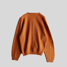 Load image into Gallery viewer, VINTAGE COTTON×WOOL CARDIGAN (SZ MEDIUM / GOOD CONDITION / AROUND 1960's)