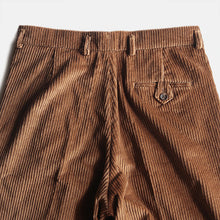 画像をギャラリービューアに読み込む, BURMA-SHAVE ORIGINAL PRODUCT "MIDNORTH TAILORS" AMERICAN BIG CORDUROY WIDE LEG (BROWN)