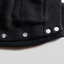 画像をギャラリービューアに読み込む, 1960's "JOSEPH HORN CO." WOOL CARDIGAN (BIG SIZE / BLACK / GOOD CONDITION)