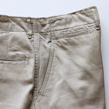 Load image into Gallery viewer, 1950's "U.S.ARMY" CHINO TROUSER (SZ W30×L32 / DOUBLE STITCH)