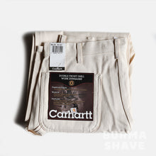 Load image into Gallery viewer, "CARHARTT" DOUBLE KNEE PAINTER PANTS (SZW34×L30 / ECRU / DEADSTOCK)
