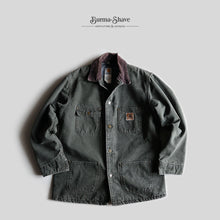 画像をギャラリービューアに読み込む, "CARHARTT" MICHIGAN CHORE COAT (SZ LARGE / GREEN DUCK / 2003's)