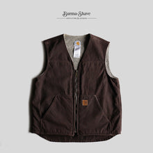 Load image into Gallery viewer, 2000's "CARHARTT" BROWN DUCK VEST (SZ MEDIUM / GOOD CONDITION)