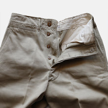 Load image into Gallery viewer, 1950's "U.S.ARMY" CHINO TROUSER (SZ W30×L32 / DOUBLE STITCH)
