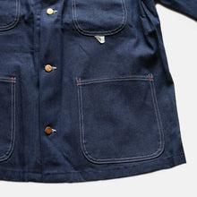Load image into Gallery viewer, 1980's "CARHARTT" COTTON DENIM COVERALL (SZ 42 / DEADSTOCK)