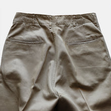 Load image into Gallery viewer, 1950's "U.S.ARMY" CHINO TROUSER (SZ W30×L32 / DOUBLE STITCH)