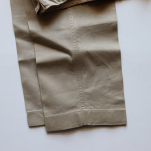 Load image into Gallery viewer, 1950's "U.S.ARMY" CHINO TROUSER (SZ W30×L32 / DOUBLE STITCH)