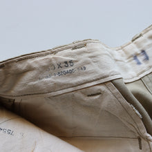Load image into Gallery viewer, 1950's "U.S.ARMY" CHINO TROUSER (SZ W30×L32 / DOUBLE STITCH)