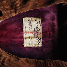 画像をギャラリービューアに読み込む, 1960's "FORDHAM FELT WORKS" ATHLETIC CORDUROY JACKET (SZ LARGE / GOOD CONDITION)