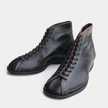 画像をギャラリービューアに読み込む, &quot;CLINCH BOOTS &amp; SHOES&quot; MAST TRAINER HORSEHIDE BLACK WHITE STITCH
