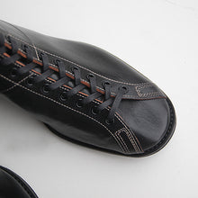 画像をギャラリービューアに読み込む, "CLINCH BOOTS & SHOES" MAST TRAINER HORSEHIDE BLACK WHITE STITCH