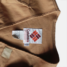 Load image into Gallery viewer, 1980's "COLUMBIA" COTTON FISHING OUTDOOR VEST (LARGE) MINT CONDITION