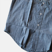 Load image into Gallery viewer, MADE IN USA N.O.S 1950's "BIG MAC" BLUE CHAMBRAY WORK SHIRT (15H)